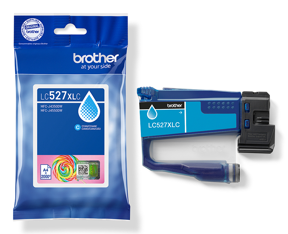 Brother LC527XLC inktcartridge 1 stuk(s) Origineel Hoog (XL) rendement Cyaan - Afbeelding 4