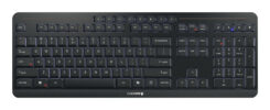 CHERRY Stream keyboard ultimate toetsenbord Thuis/Werk USB + RF Wireless + Bluetooth QWERTY Engels Zwart