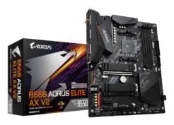 GIGABYTE B550 AORUS ELITE AX V2 moederbord AMD B550 Socket AM4 ATX