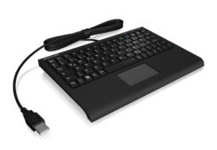 KeySonic ACK-3410 (US) toetsenbord Kantoor USB Amerikaans Engels Zwart - Afbeelding 2