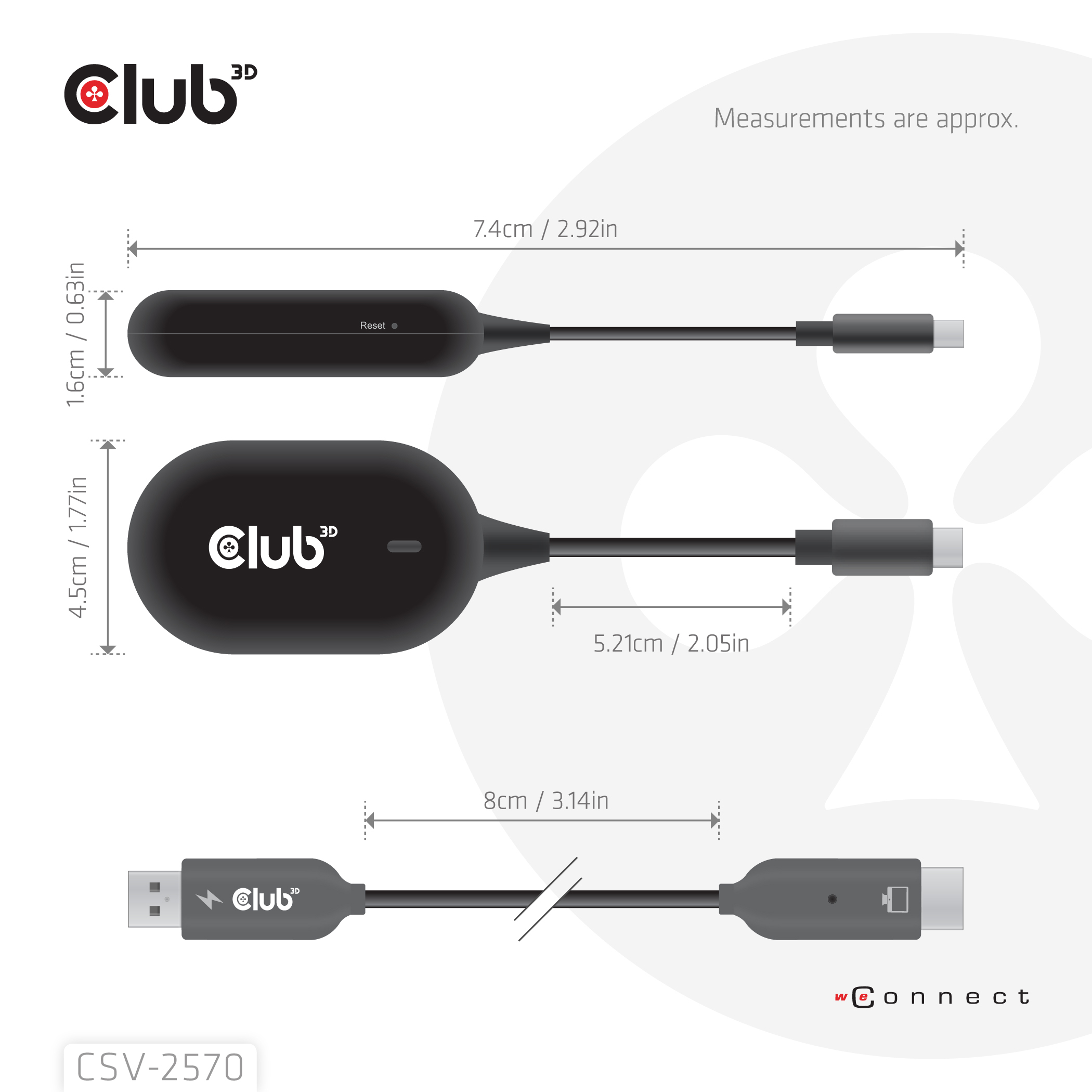 CLUB3D Wireless USB-C® to HDMI™ - Afbeelding 7