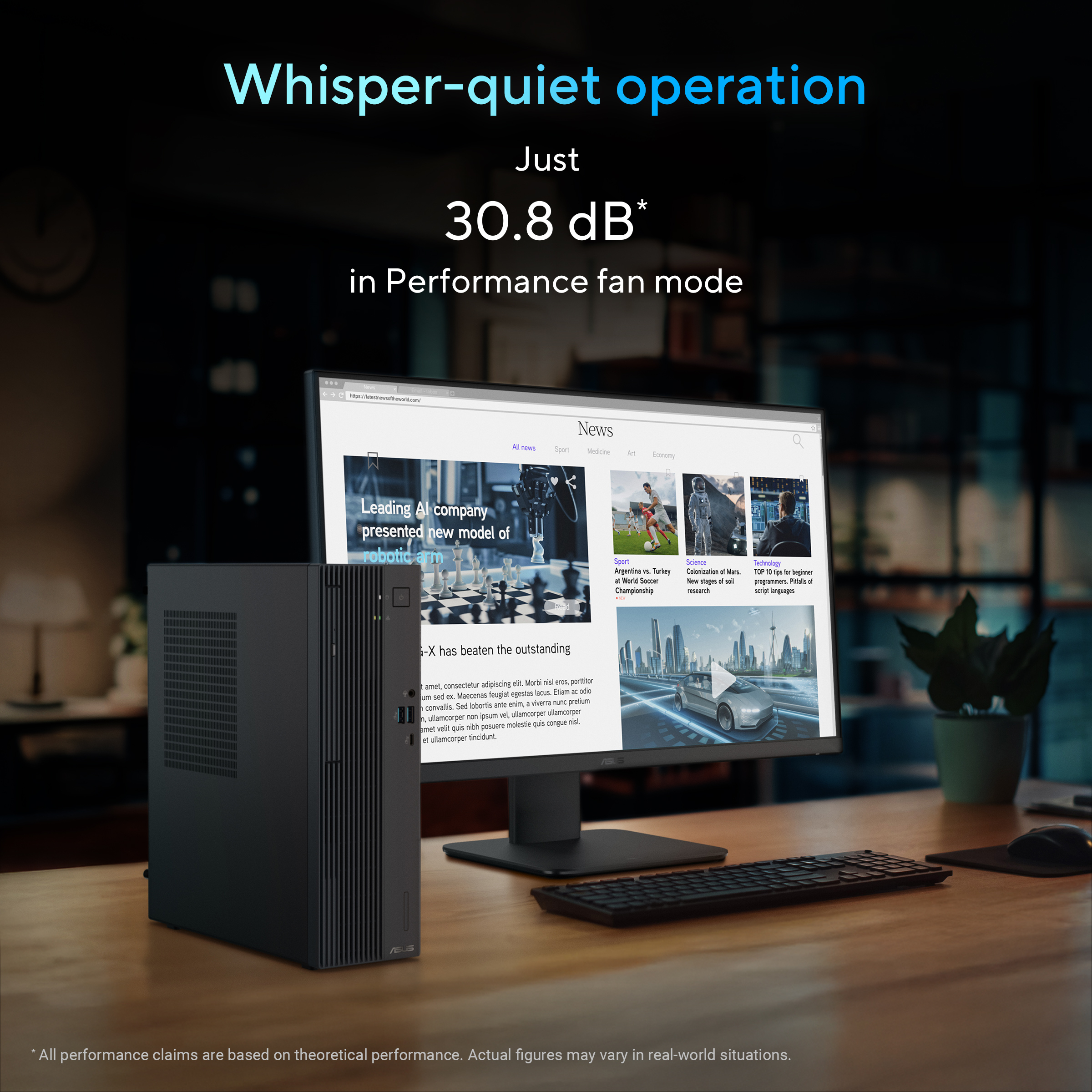 ASUS ExpertCenter P500 SFF P500SV-13620H001X Intel® Core™ i7 i7-13620H 16 GB DDR5-SDRAM 512 GB SSD Windows 11 Pro PC Grijs - Afbeelding 12