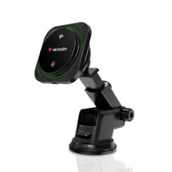 Verbatim Charge 'n' Drive Qi2 magnetische draadloze autolader RGB - Afbeelding 2