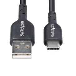 StarTech.com 15cm USB-A naar USB-C Laadkabel, USB-A naar USB Type-C Oplaadkabel, Opladen & Synchroniseren, Fast Charge 3A, USB 2.0 Datakabel, TPE Mantel, Zwart - Afbeelding 7