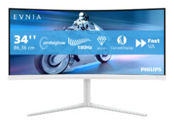 Philips Evnia 5000 34M2C5501A/00 computer monitor 86,4 cm (34") 3440 x 1440 Pixels Wide Quad HD LCD Wit