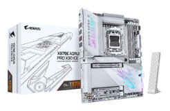 GIGABYTE X870E AORUS PRO X3D ICE AMD X870E Socket AM5 ATX