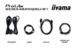 iiyama GCB3482WQSU-B1 computer monitor 86,4 cm (34") 3440 x 1440 Pixels UltraWide Quad HD LED Zwart - Afbeelding 14