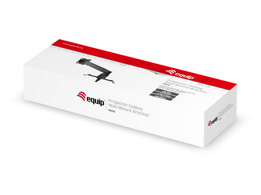 Equip Projector Plafond Wandbevestigingsbeugel, Zwart - Afbeelding 7