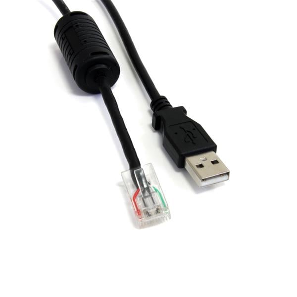 StarTech.com USBUPS06 USB-kabel 1,83 m USB A 0,48 Gbit/s Zwart
