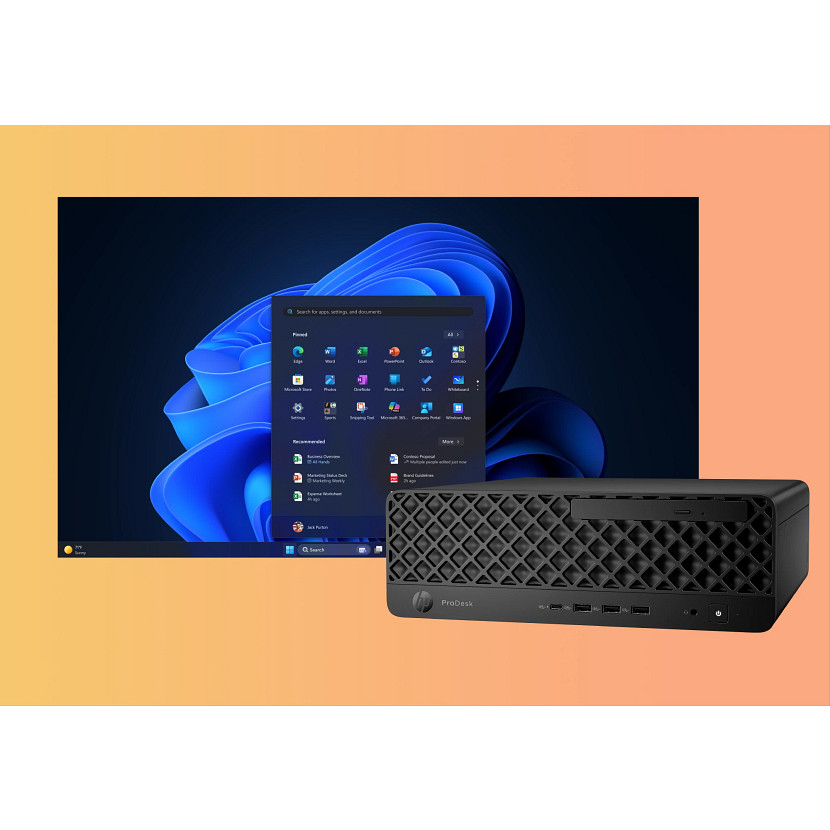 HP ProDesk 4 SFF G1i AI Intel Core Ultra 7 265 16 GB DDR5-SDRAM 512 GB SSD Windows 11 Pro PC AI PC Zwart - Afbeelding 9