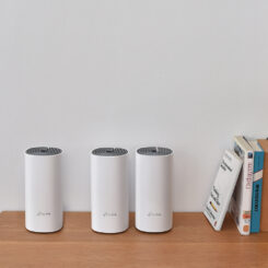 TP-Link Deco E4 (3-pack) Dual-band (2.4 GHz / 5 GHz) Wi-Fi 5 (802.11ac) Wit, Grijs 2 Intern - Afbeelding 4