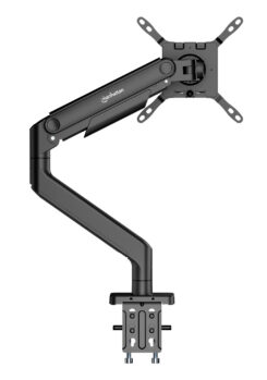 Manhattan Bureaubeugel voor TV’s en monitoren (Volledig Verstelbaar met veer), voor schermen 13"–42", met tafelklem of bladdoorvoer, VESA-compatibiliteit: van 75x75 tot 200x200 mm (controleer de afmetingen van de vier montagegaten aan de achterzijde), max. 20 kg - Afbeelding 8
