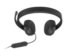 Lenovo VoIP Headset 5000 Bedraad Hoofdband Kantoor/callcenter USB Type-C Zwart - Afbeelding 5
