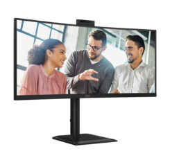 AOC CU34E4CW/75 computer monitor 86,4 cm (34") 3440 x 1440 Pixels Zwart - Afbeelding 9