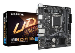 GIGABYTE H610M S2H V3 DDR4 moederbord Intel H610 Express LGA 1700 micro ATX