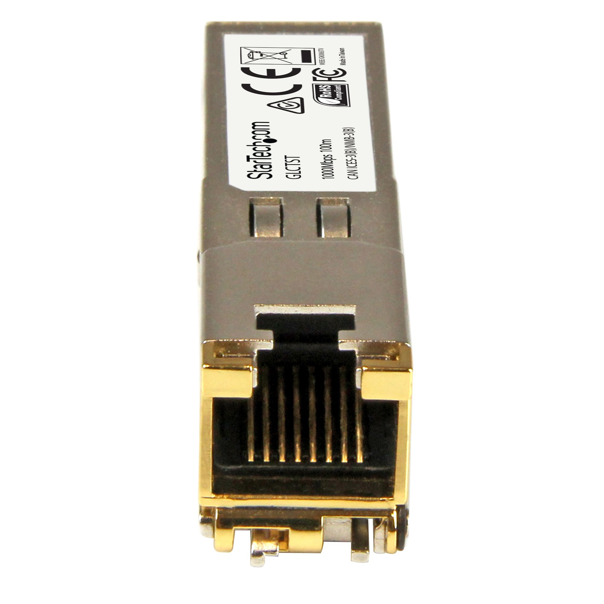 StarTech.com Gigabit RJ45 koper SFP Transceiver Module - Cisco GLC-T compatibel - Afbeelding 4