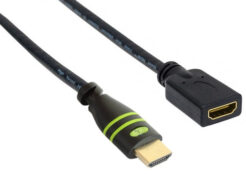 Techly ICOC-HDMI-4-EXT075 HDMI kabel 7,5 m HDMI Type A (Standaard) Zwart - Afbeelding 2