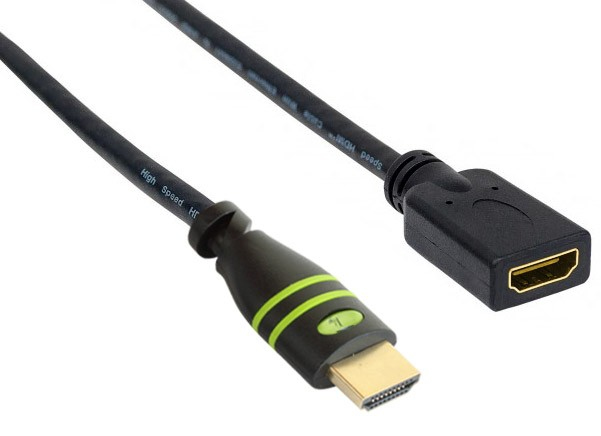 Techly ICOC-HDMI-4-EXT075 HDMI kabel 7,5 m HDMI Type A (Standaard) Zwart - Afbeelding 2