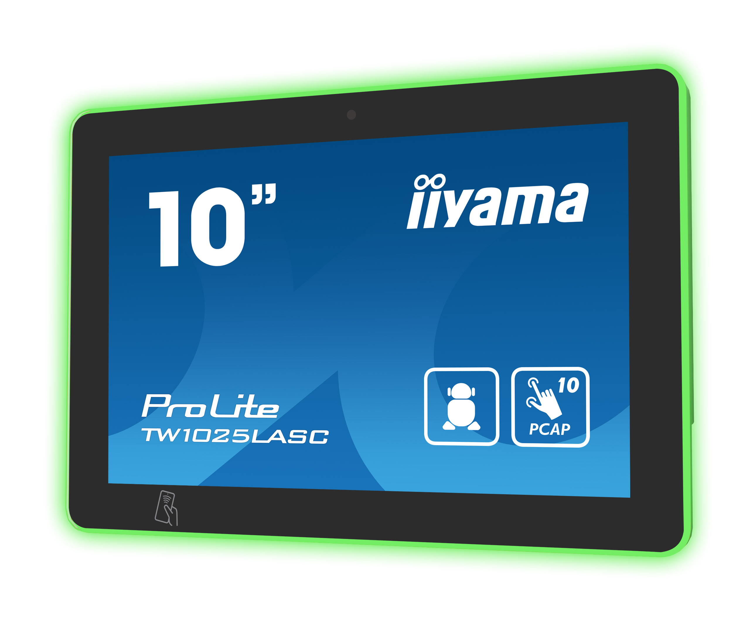 iiyama TW1025LASC-B1PNR scherm voor vergaderzalen 25,6 cm (10.1") 1280 x 800 Pixels LED 802.11b, 802.11g, Wi-Fi 4 (802.11n) Zwart Kunststof Bluetooth - Afbeelding 4