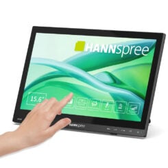 Hannspree HT165HPB computer monitor 39,6 cm (15.6") 1920 x 1080 Pixels Full HD LCD Touchscreen Zwart - Afbeelding 2