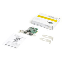 StarTech.com 2-port PCI Express RS232 Serial Adapter Kaart, PCIe RS232 Seriële Host Controller Kaart, PCIe naar Dual Serial DB9 Kaart, 16950 UART, Uitbreidingskaart, Windows & Linux - Afbeelding 7