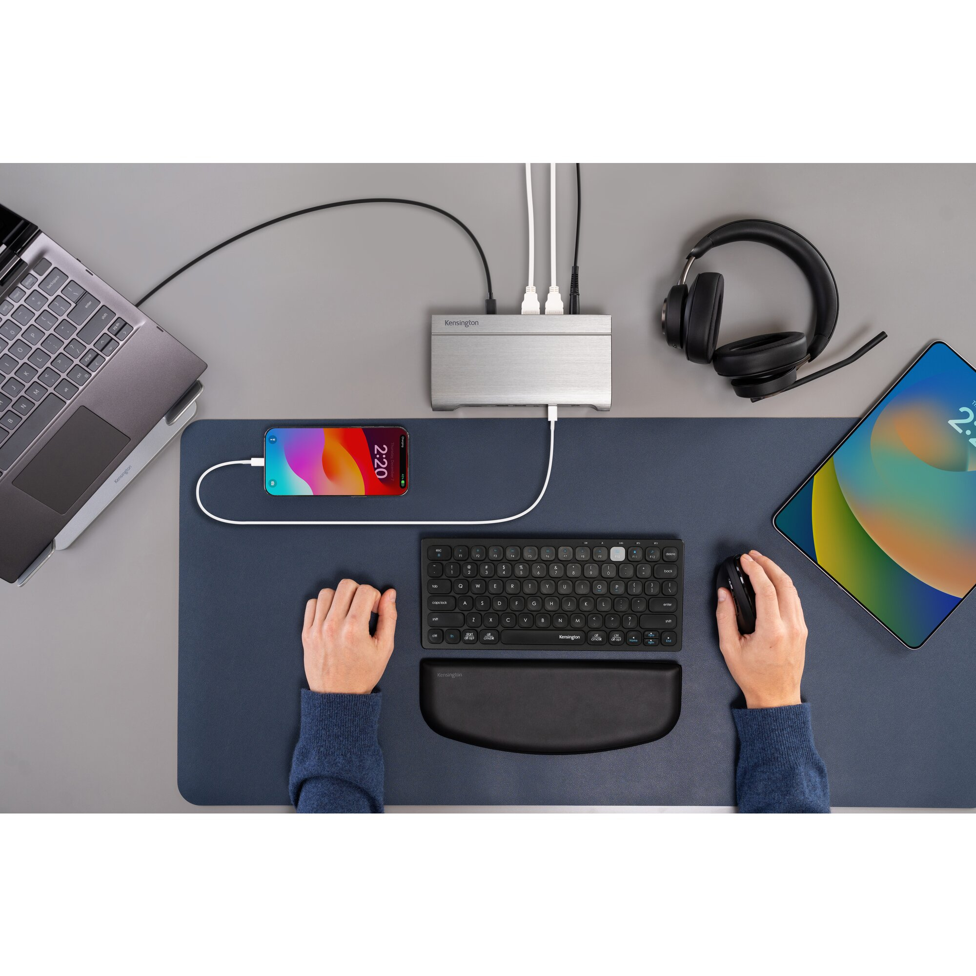 Kensington SmartFit Easy Riser-laptopstandaard met koelfunctie - Zwart - Afbeelding 18