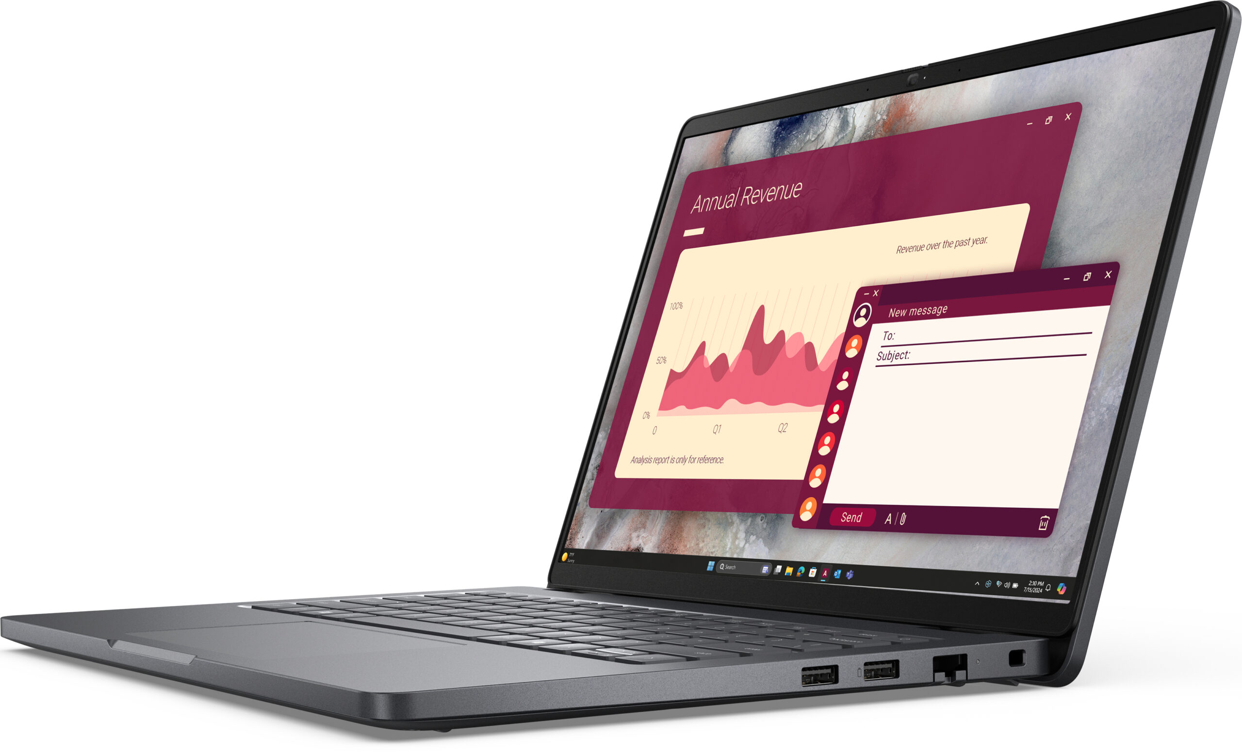 DELL Pro 14 PC14250 Intel Core 5 120U Laptop 35,6 cm (14") Full HD+ 16 GB DDR5-SDRAM 512 GB SSD Wi-Fi 6E (802.11ax) Windows 11 Pro US International Zwart - Afbeelding 4