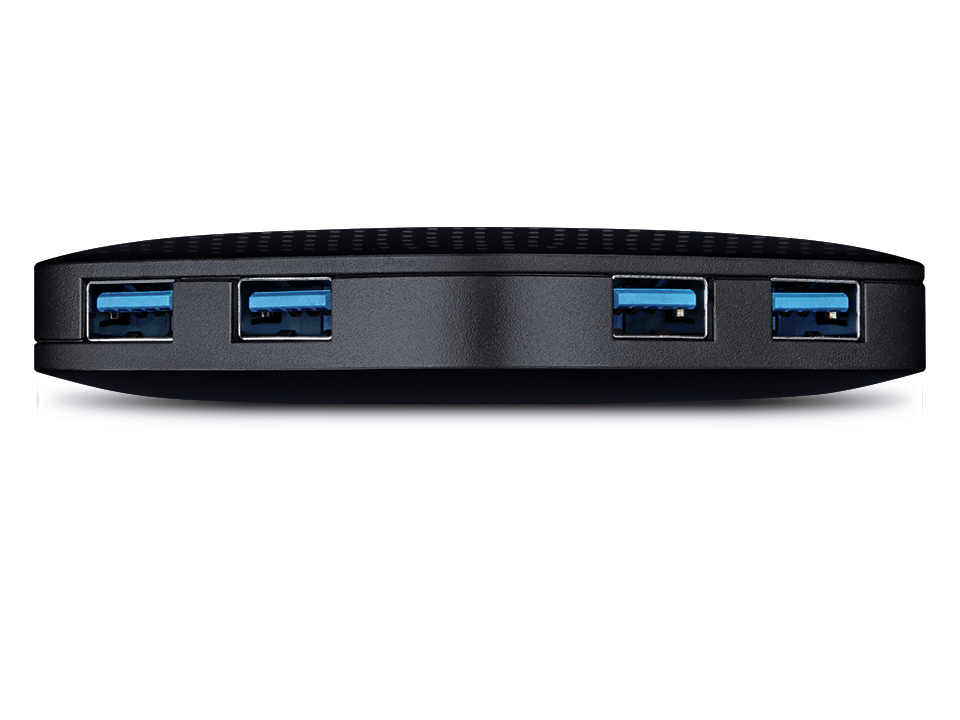 TP-Link UH400 interface hub USB 3.2 Gen 1 (3.1 Gen 1) Type-A 5000 Mbit/s Zwart - Afbeelding 3