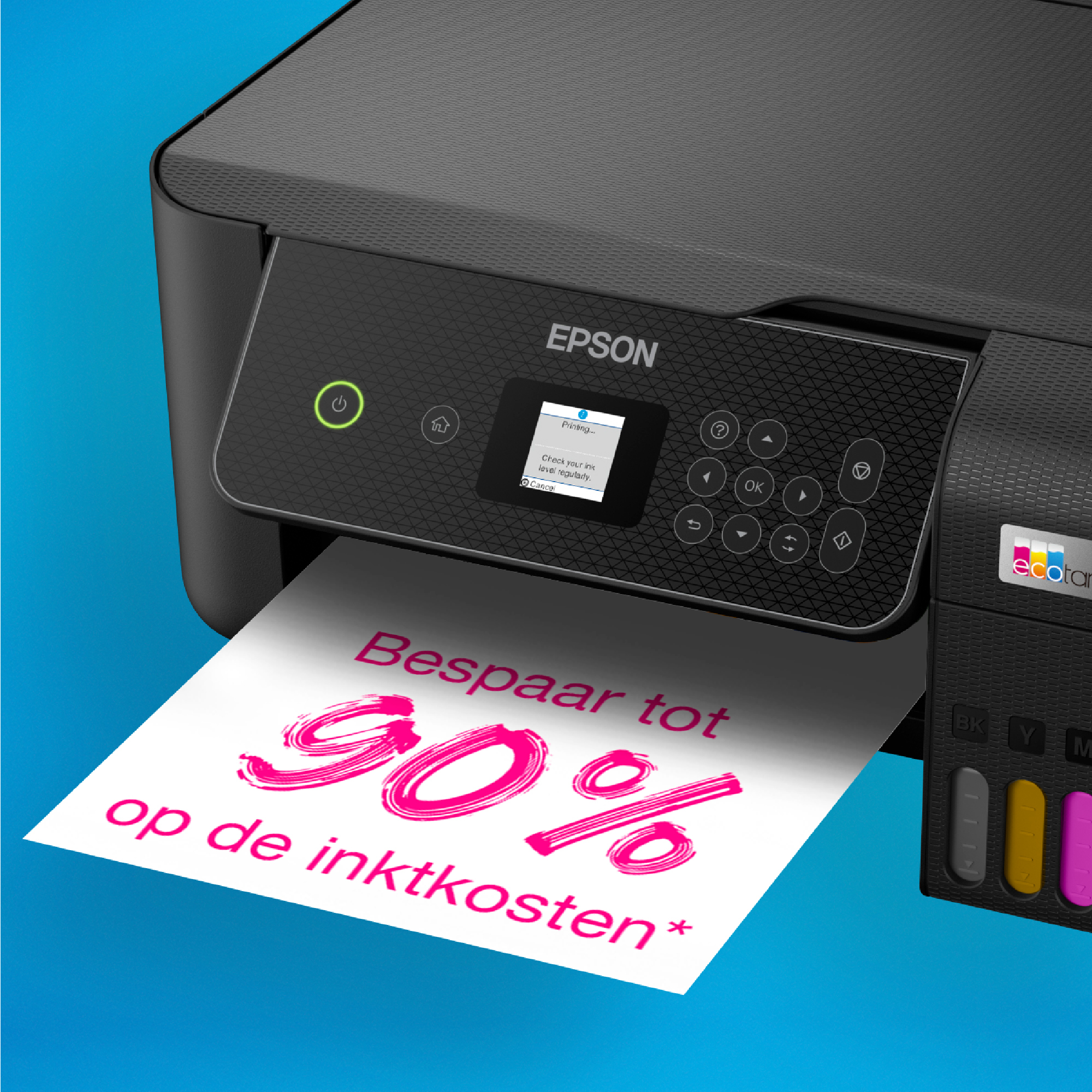 Epson EcoTank ET-2870 A4 multifunctionele Wi-Fi-printer met inkttank, inclusief tot 3 jaar inkt - Afbeelding 6
