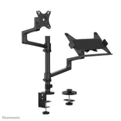 Neomounts DS20-425BL2 Monitorarm met laptophouder 17-27" - ruimtebesparend - Afbeelding 14