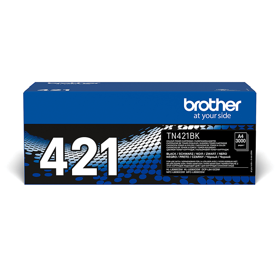 Brother TN-421BK tonercartridge 1 stuk(s) Origineel Zwart - Afbeelding 2