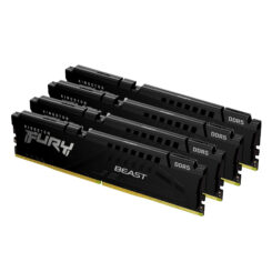 Kingston Technology FURY Beast 64GB 6000MT/s DDR5 CL40 DIMM (set van 4) Black XMP