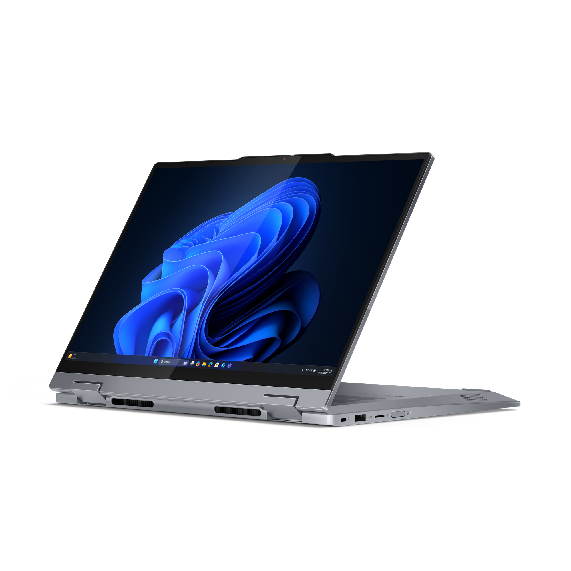 Lenovo ThinkBook 14 2-in-1 G5 IAU Intel Core Ultra 5 225U Hybride (2-in-1) 35,6 cm (14") Touchscreen WUXGA 16 GB DDR5-SDRAM 512 GB SSD Wi-Fi 6E (802.11ax) Windows 11 Pro US International Grijs - Afbeelding 15