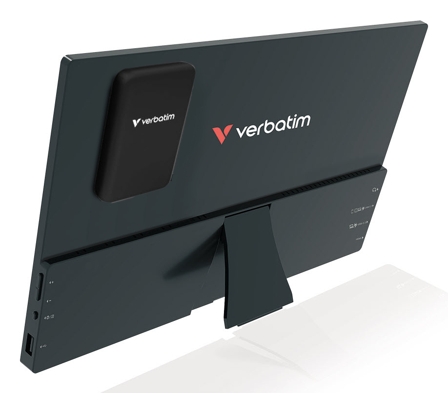 Verbatim 32088 Draagbare televisie en monitoor Draagbare monitor Zwart 35,6 cm (14") LED 1920 x 1080 Pixels - Afbeelding 3