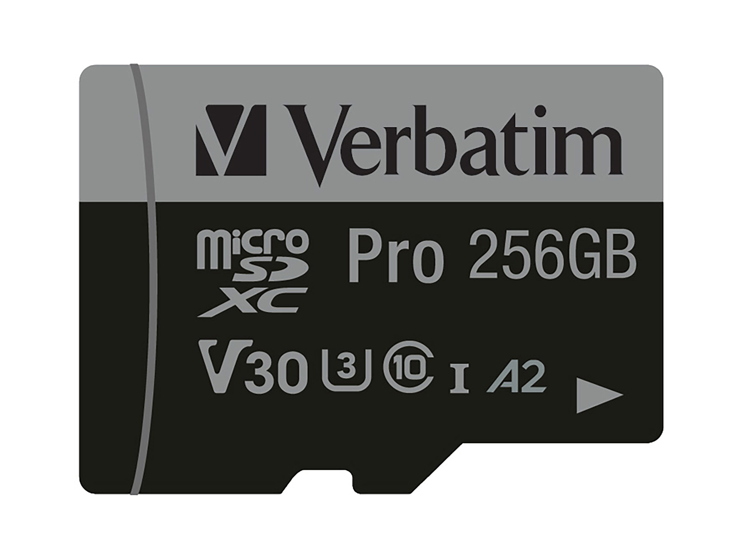Verbatim Pro U3 256GB Micro SDXC Card - Afbeelding 2