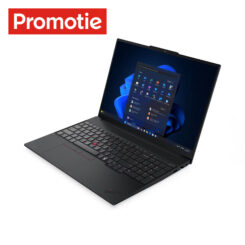Lenovo ThinkPad E16 Gen 3 (Intel) Intel Core Ultra 5 225U Laptop 40,6 cm (16") WUXGA 16 GB DDR5-SDRAM 512 GB SSD Wi-Fi 6E (802.11ax) Windows 11 Pro Engels Zwart