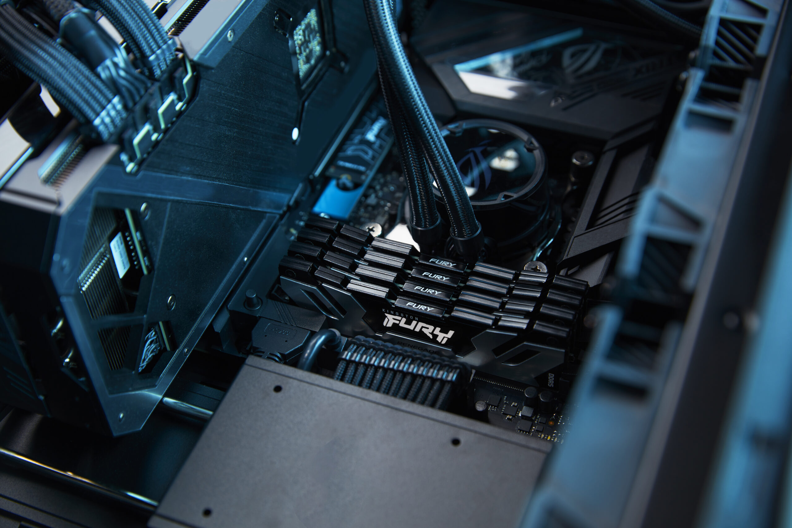 Kingston Technology FURY 32GB 6400MT/s DDR5 CL32 DIMM (set van 2) Renegade Zilver - Afbeelding 14