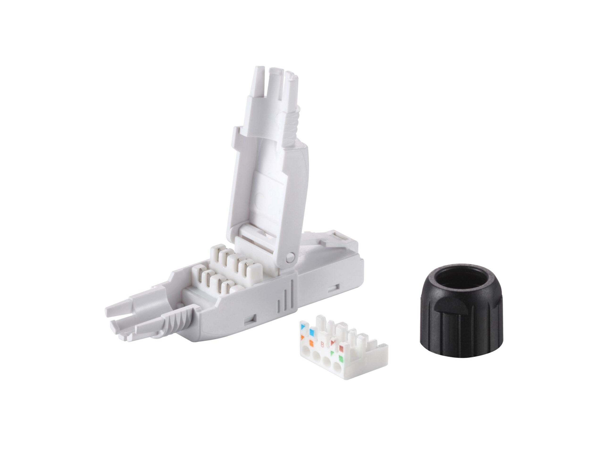 Equip 121162 kabel-connector RJ-45 Zwart, Wit - Afbeelding 3