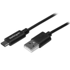 StarTech.com 10 Pack 2m USB-A naar USB-C Laadkabel, Charge & Sync, 3A, USB 2.0, USB-IF Gecertificeerd - Zwarte USB Oplaadkabel