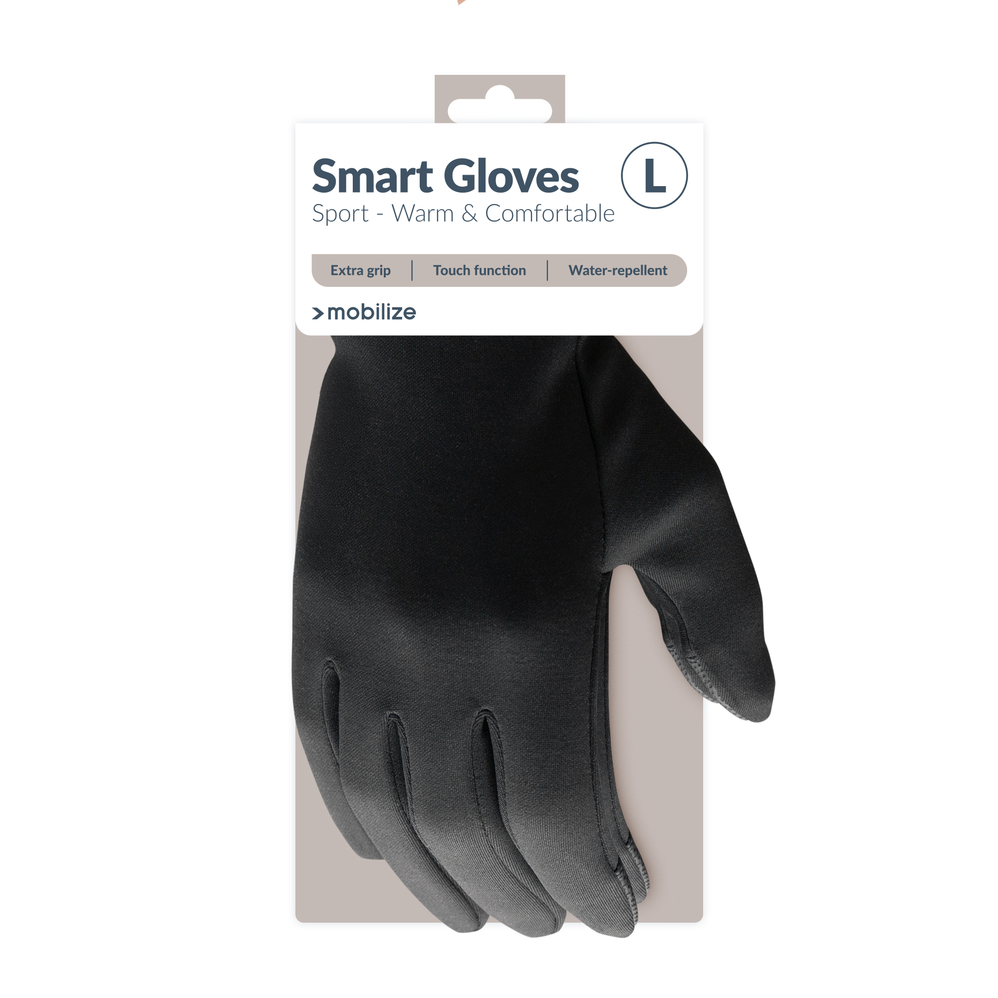 Mobilize Smart Sports Gloves (L) Black - Afbeelding 9