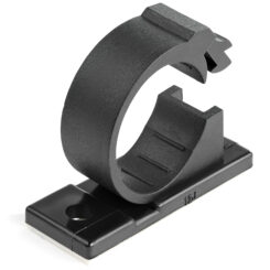 StarTech.com 100 Zelfklevende Kabelmanagement Clips, 17mm, Zwart, Netwerk/Ethernet/Bureau/Computer Kabelbeheer, Klevende Kabelhouders, Zelfklevende Klem, Nylon, UL/94V-2 Brandklasse - Afbeelding 4