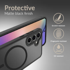 Mobilize MagSafe Compatible Hybrid Case Samsung Galaxy A36 5G/A56 5G Black