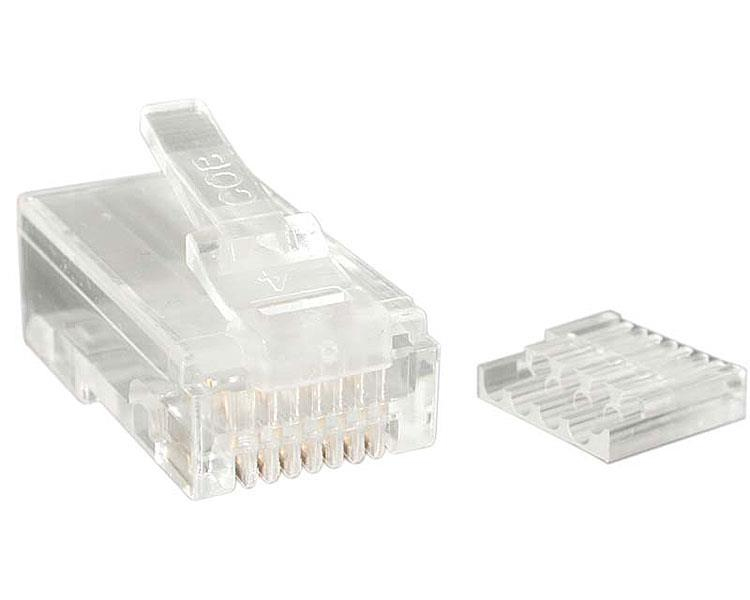 StarTech.com CRJ45C6STR50 kabel-connector RJ-45 Transparant - Afbeelding 2