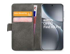 Mobilize Classic Gelly Wallet Book Case OPPO Find X9 Pro Black - Afbeelding 2