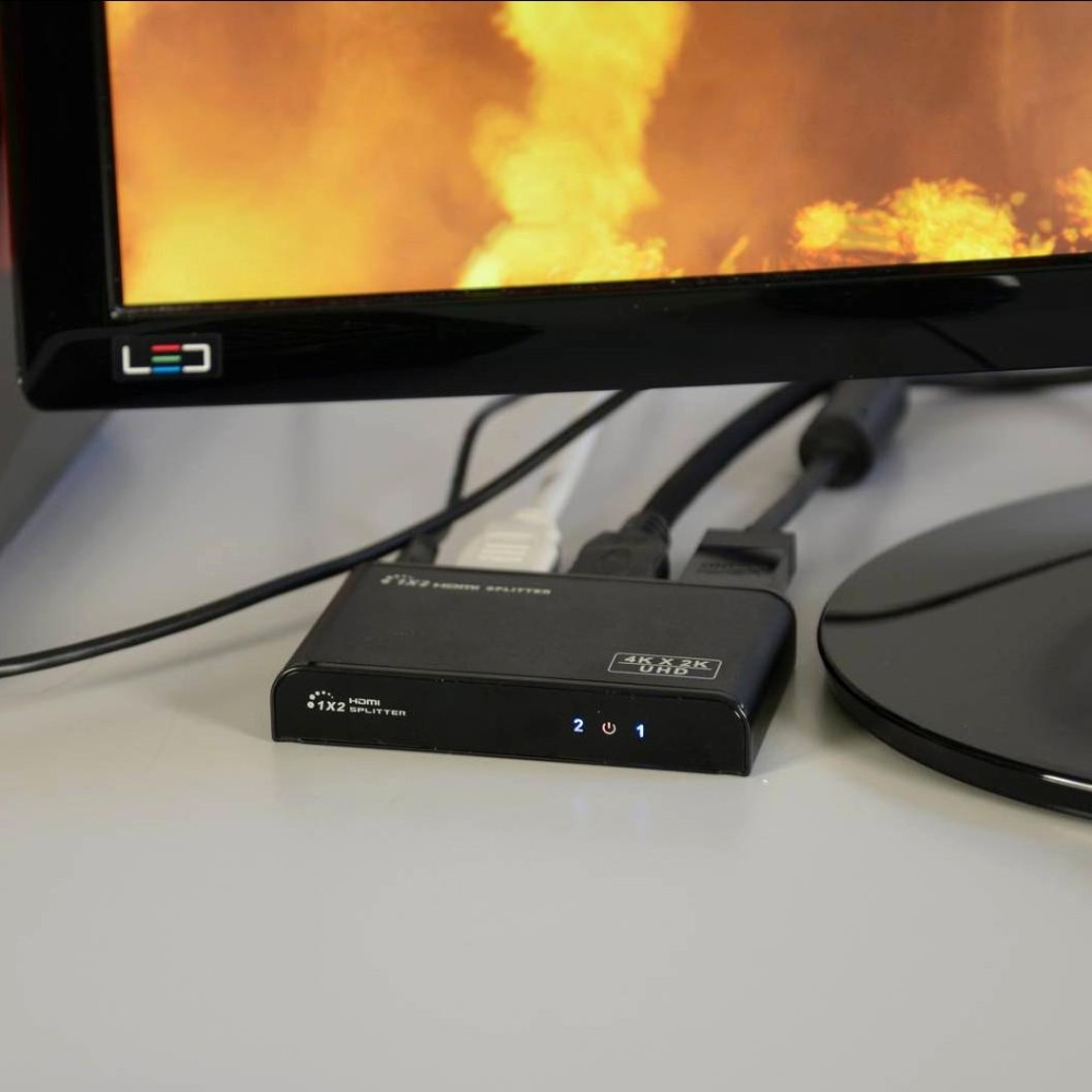 Techly IDATA HDMI2-4K2 video splitter HDMI 2x HDMI - Afbeelding 11