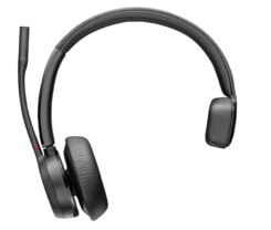 HP Poly Voyager 4310 UC mono headset + BT700 USB-A-adapter + oplaadstandaard