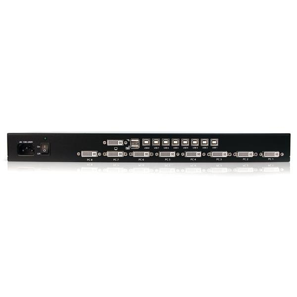 StarTech.com 8-poort 1U-Rack DVI USB KVM-switch - Afbeelding 4
