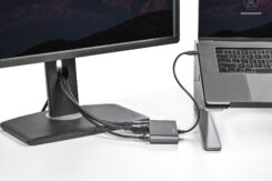 StarTech.com Dual-Monitor Thunderbolt Mini Dock, 4K 60Hz DisplayPort, Driverloze Hub voor Windows & Mac, Gigabit Ethernet, 1x USB-A (USB 5Gbps), 28cm Kabel - Afbeelding 7
