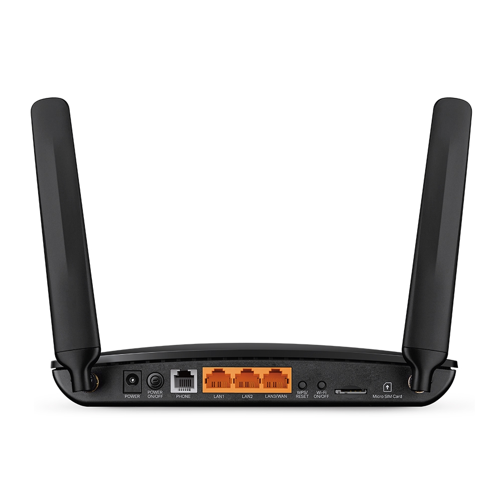 TP-Link TL-MR6500v draadloze router Fast Ethernet Single-band (2.4 GHz) 4G Zwart - Afbeelding 4