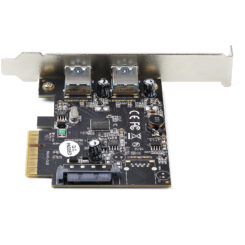 StarTech.com 2-Port USB PCIe Kaart met 10Gbps/poort - USB 3.2 Gen 2 Type-A PCI Express 3.0 x4 Host Controller Kaart - Add-On Adapter Kaart - Full/Low Profile - Windows & Linux - Afbeelding 5